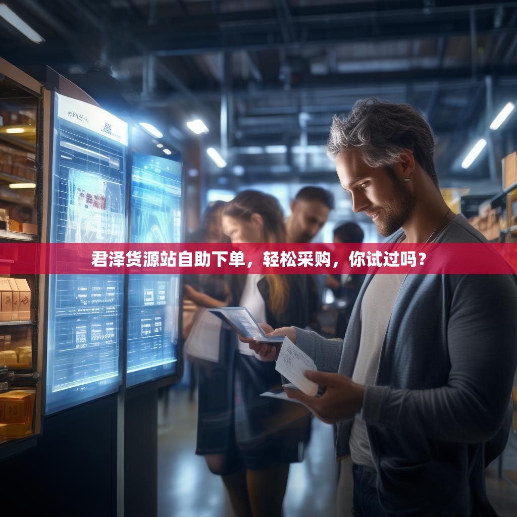 君泽货源站自助下单，轻松采购，你试过吗？