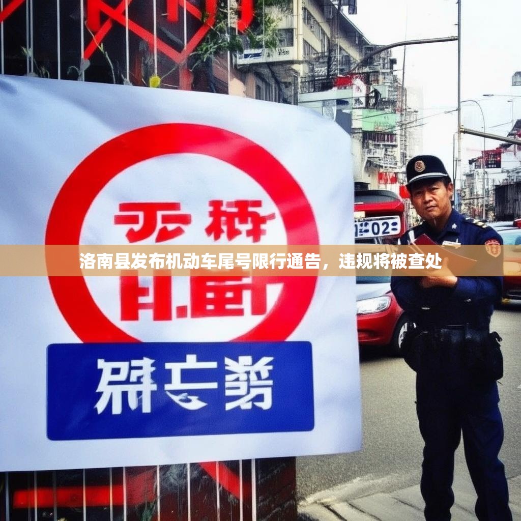 洛南县发布机动车尾号限行通告，违规将被查处