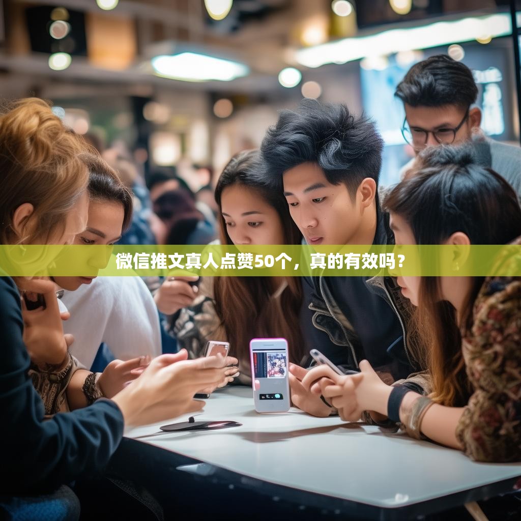 微信推文真人点赞50个，真的有效吗？