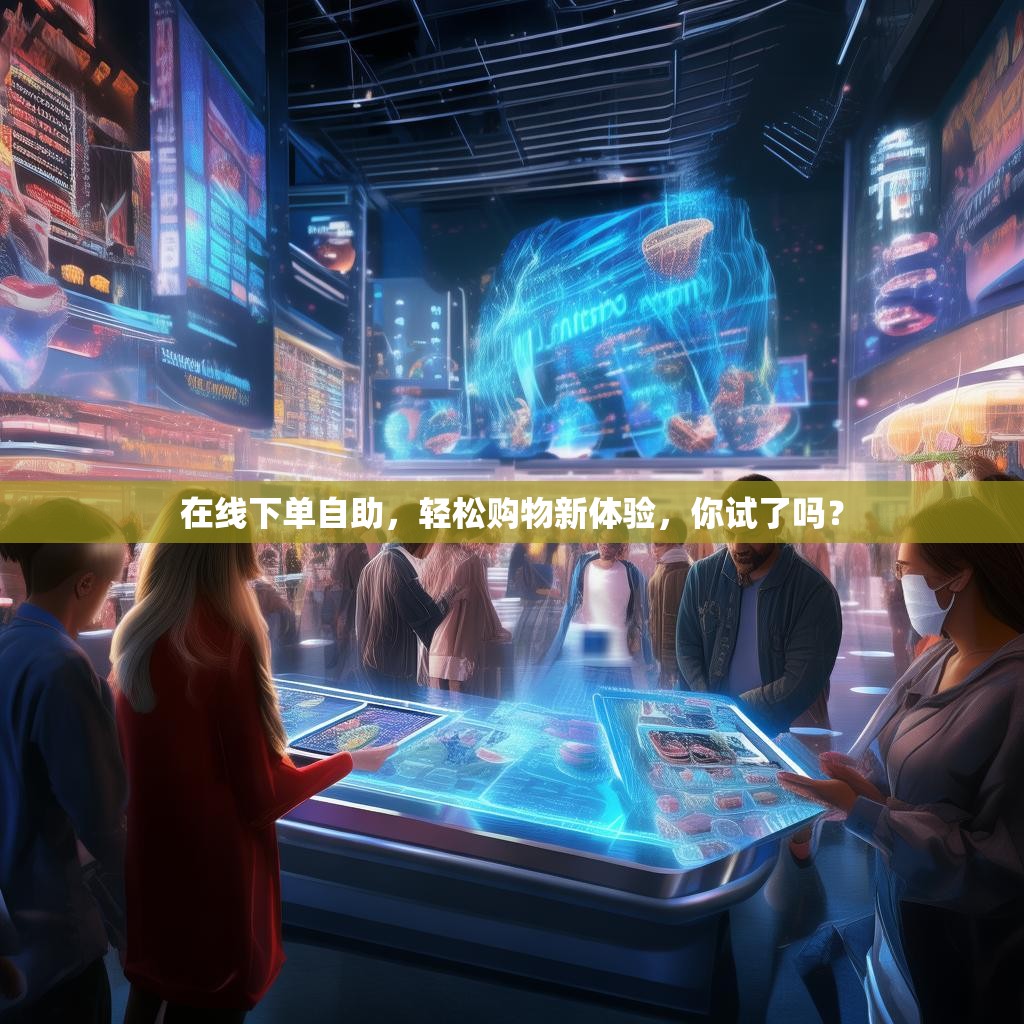 在线下单自助,轻松购物新体验,你试了吗?