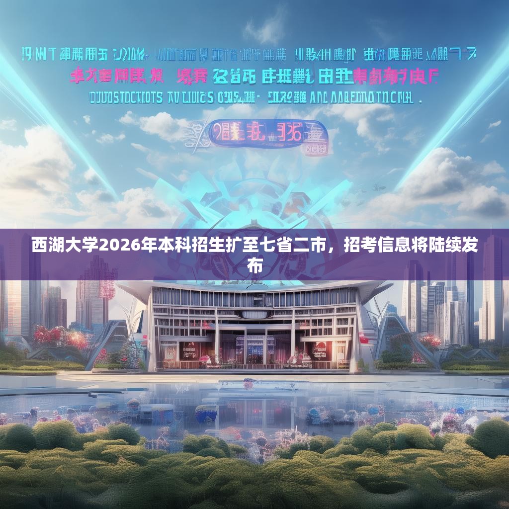 西湖大学2026年本科招生扩至七省二市，招考信息将陆续发布