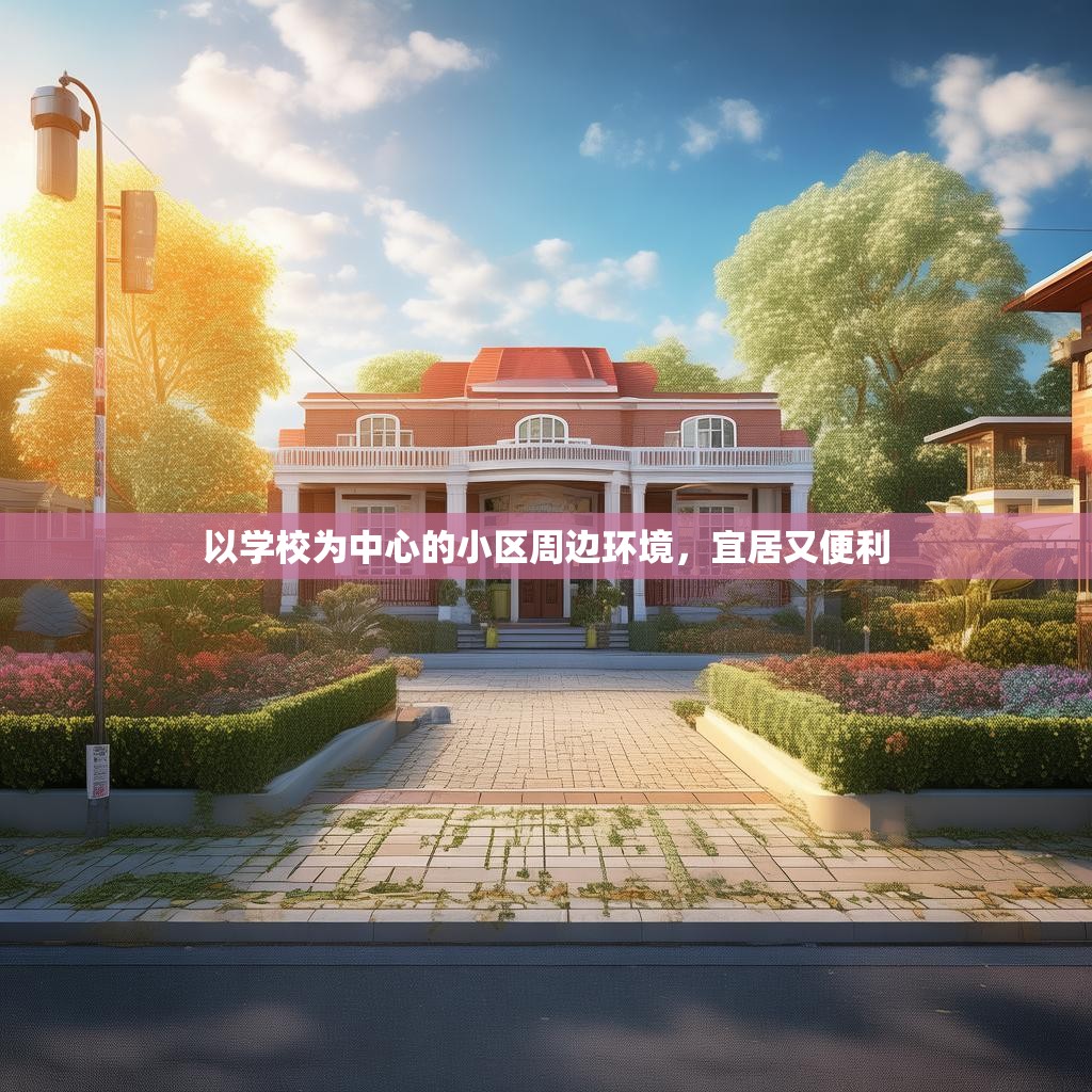 以学校为中心的小区周边环境，宜居又便利