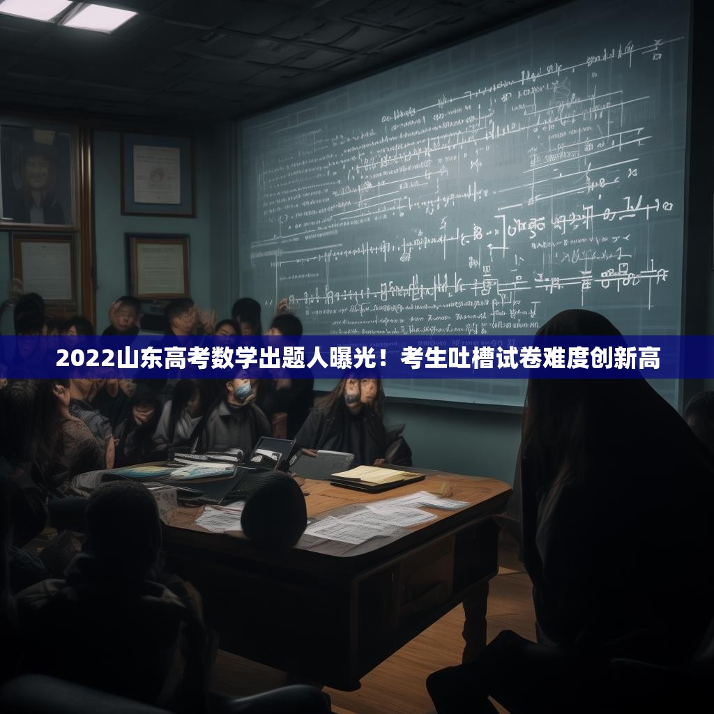 2022山东高考数学出题人曝光！考生吐槽试卷难度创新高