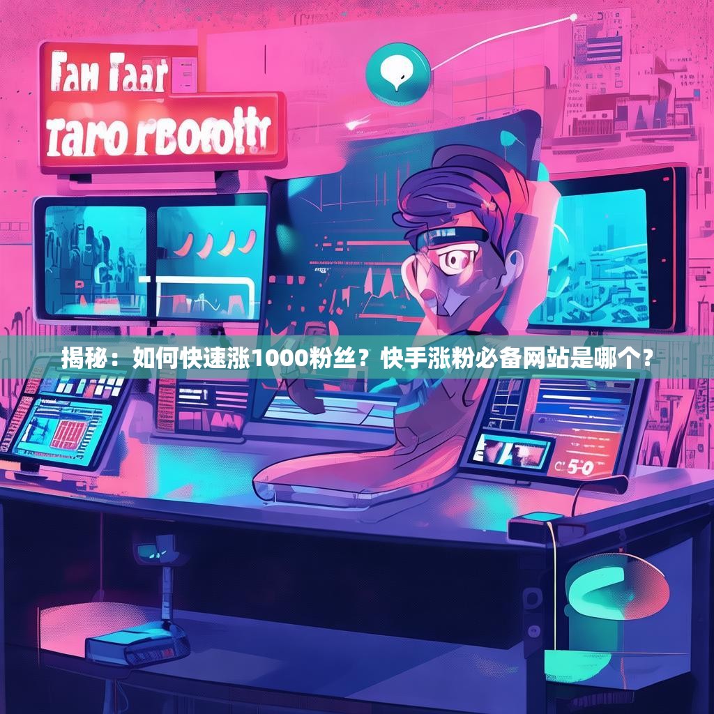 揭秘：如何快速涨1000粉丝？快手涨粉必备网站是哪个？
