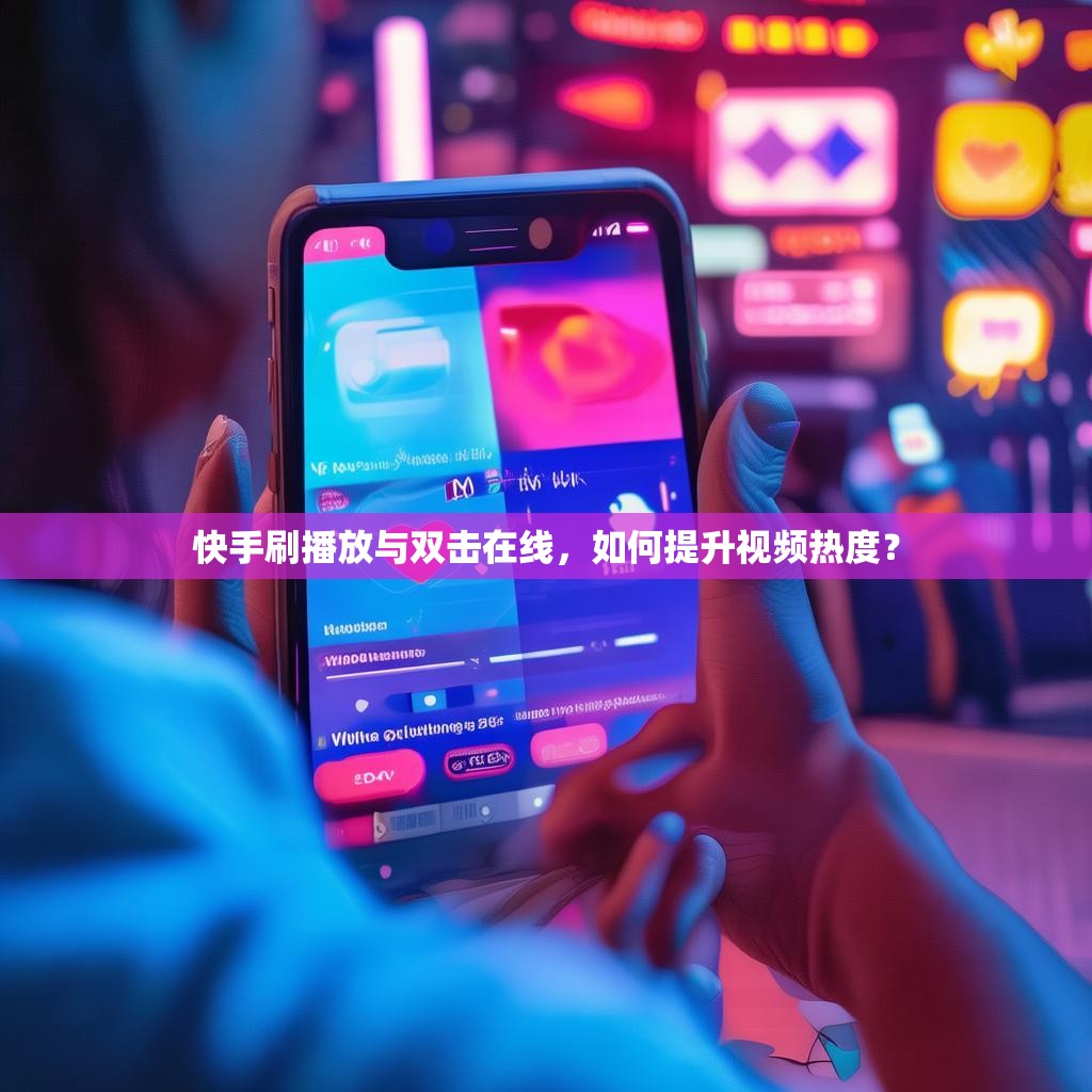 快手刷播放与双击在线，如何提升视频热度？
