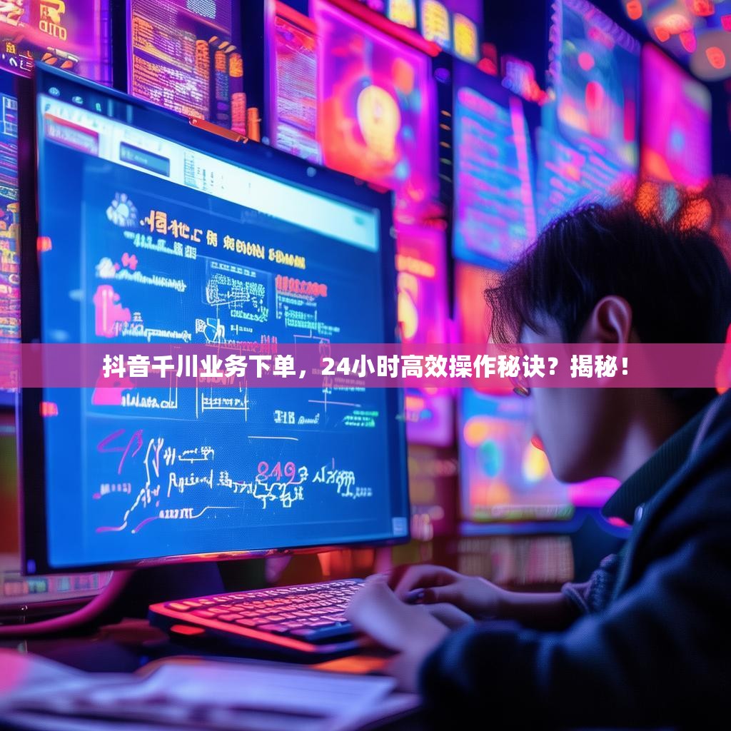 抖音千川业务下单，24小时高效操作秘诀？揭秘！