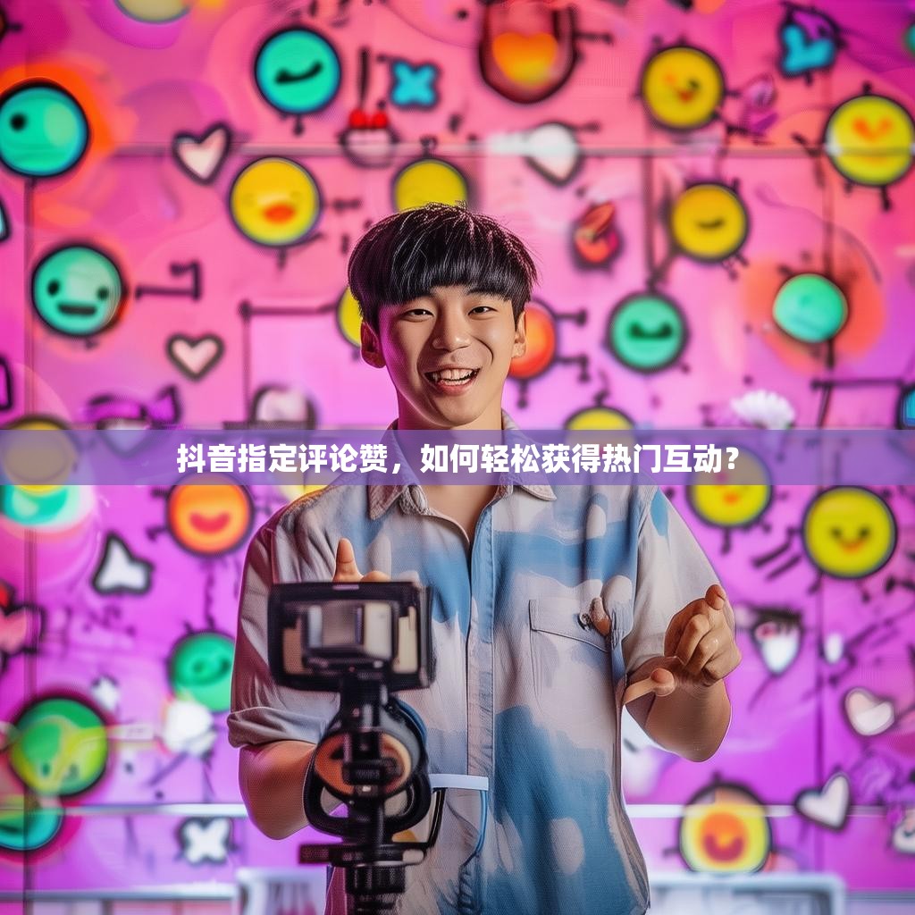 抖音指定评论赞，如何轻松获得热门互动？