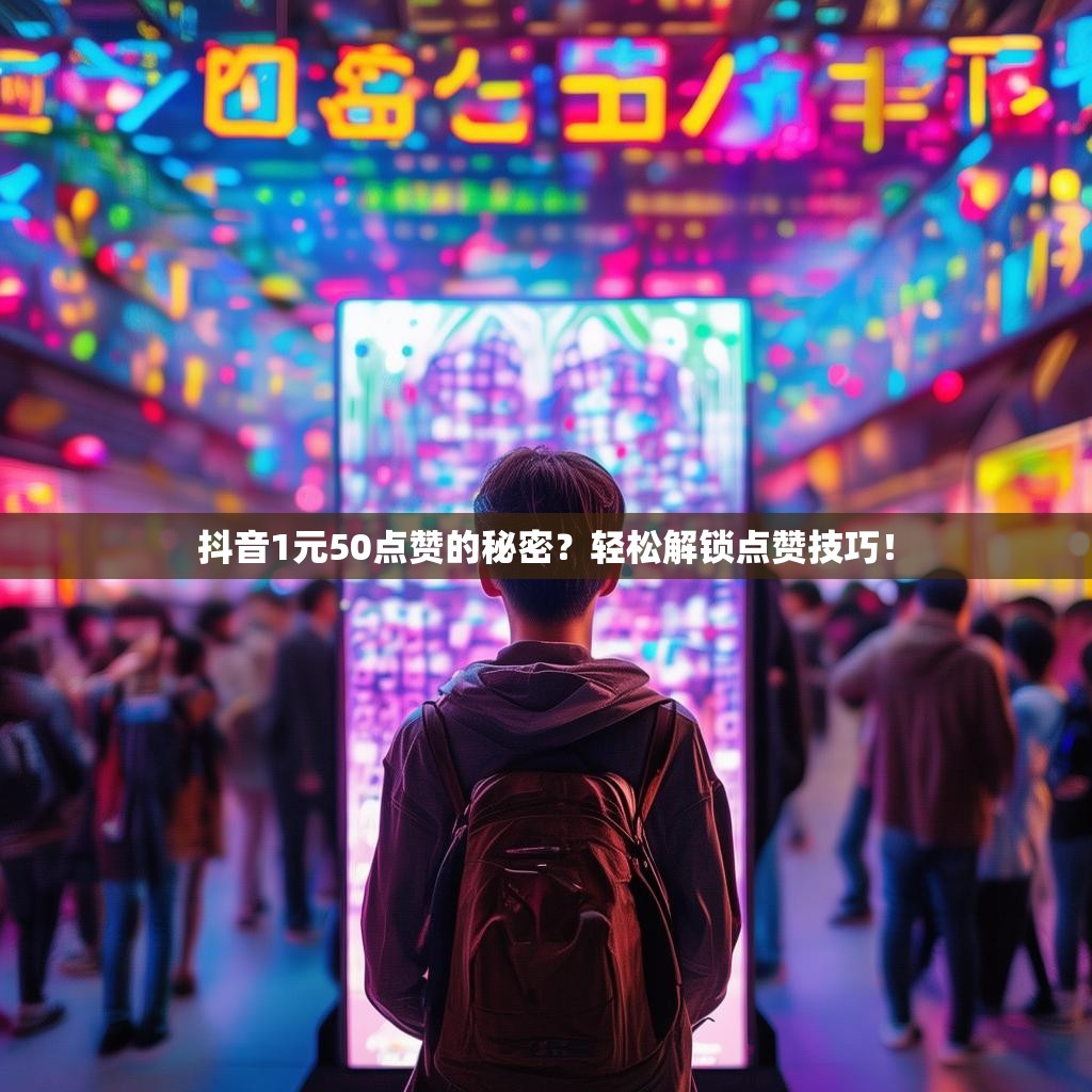 抖音1元50点赞的秘密？轻松解锁点赞技巧！