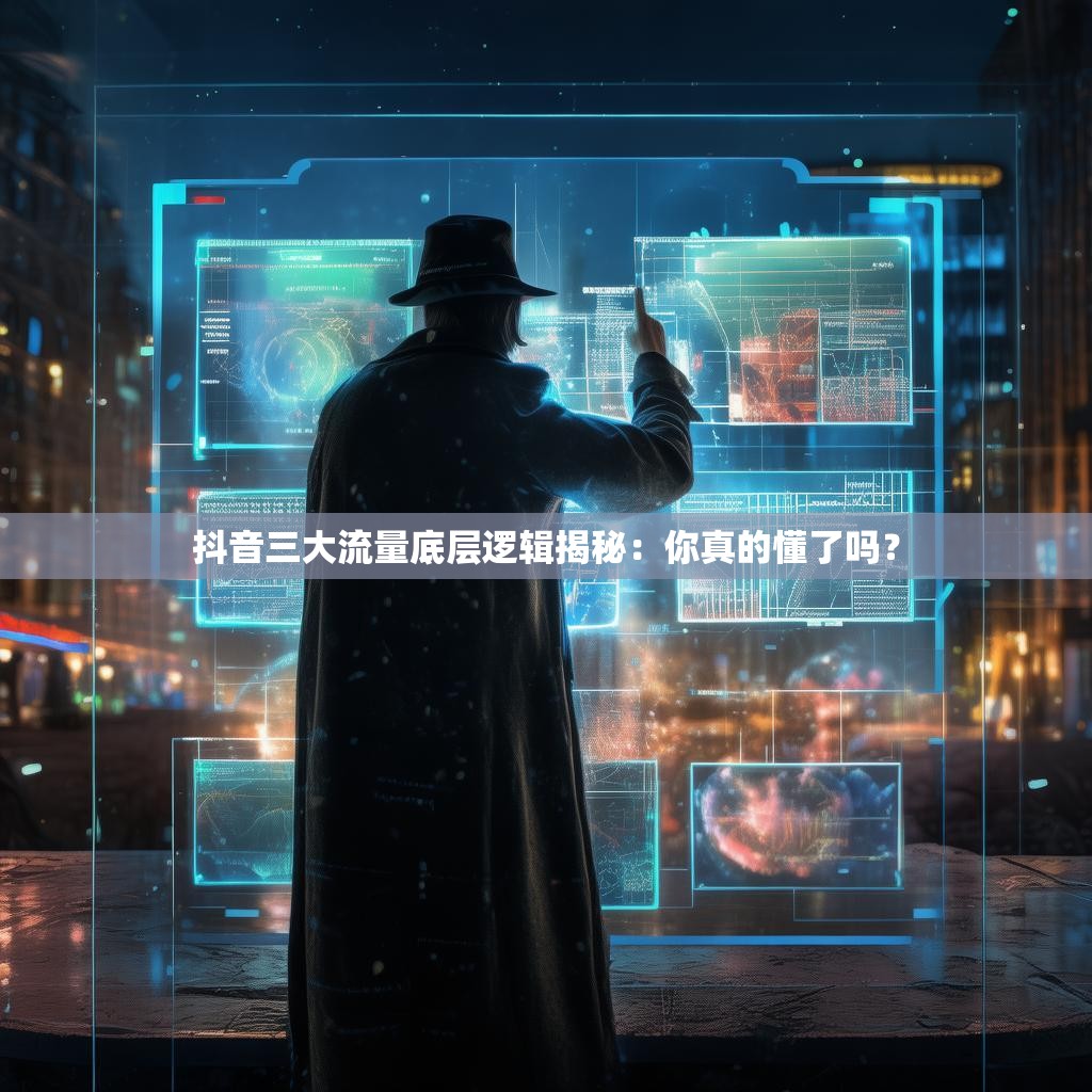 抖音三大流量底层逻辑揭秘：你真的懂了吗？