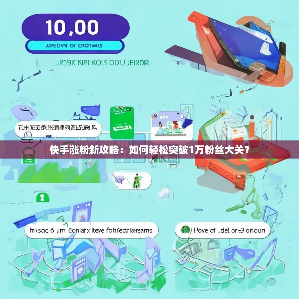 快手涨粉新攻略：如何轻松突破1万粉丝大关？