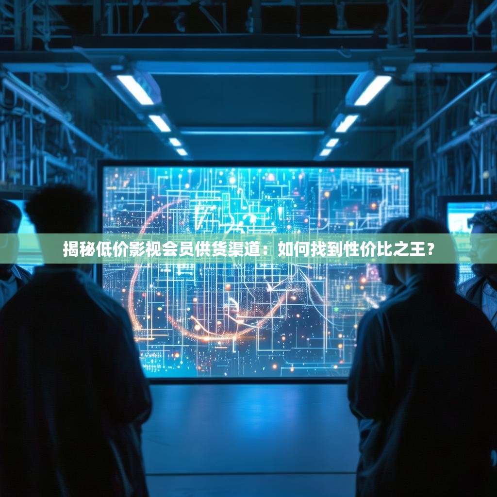 揭秘低价影视会员供货渠道:如何找到性价比之王?