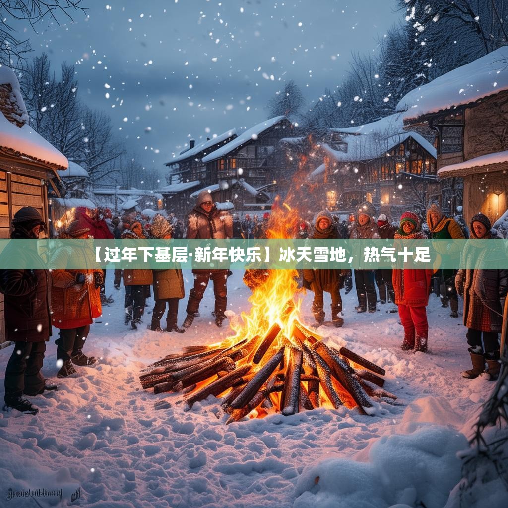 【过年下基层·新年快乐】冰天雪地，热气十足