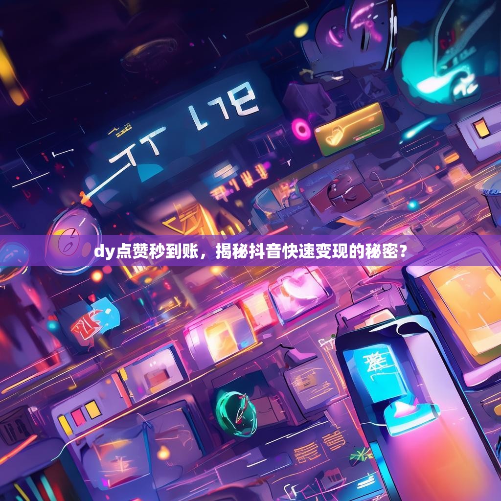 dy点赞秒到账，揭秘抖音快速变现的秘密？