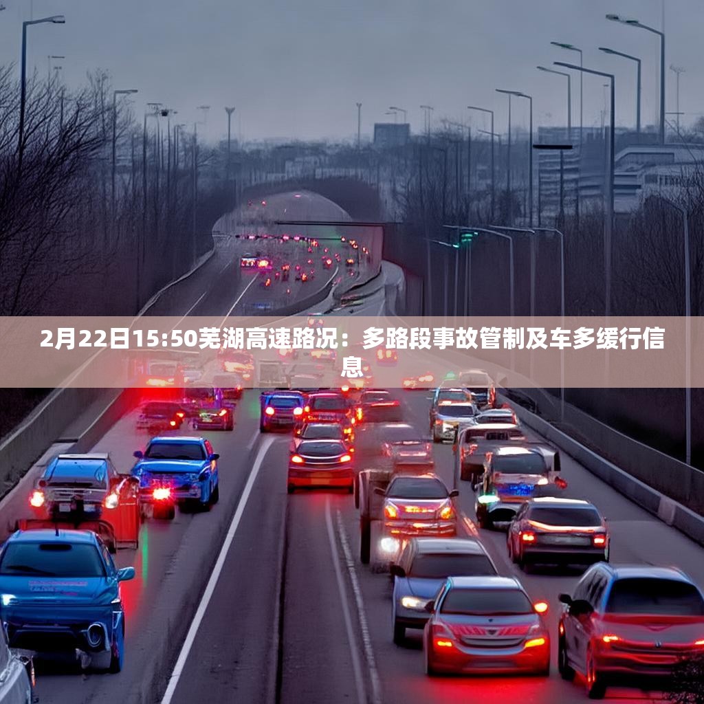 2月22日15:50芜湖高速路况：多路段事故管制及车多缓行信息