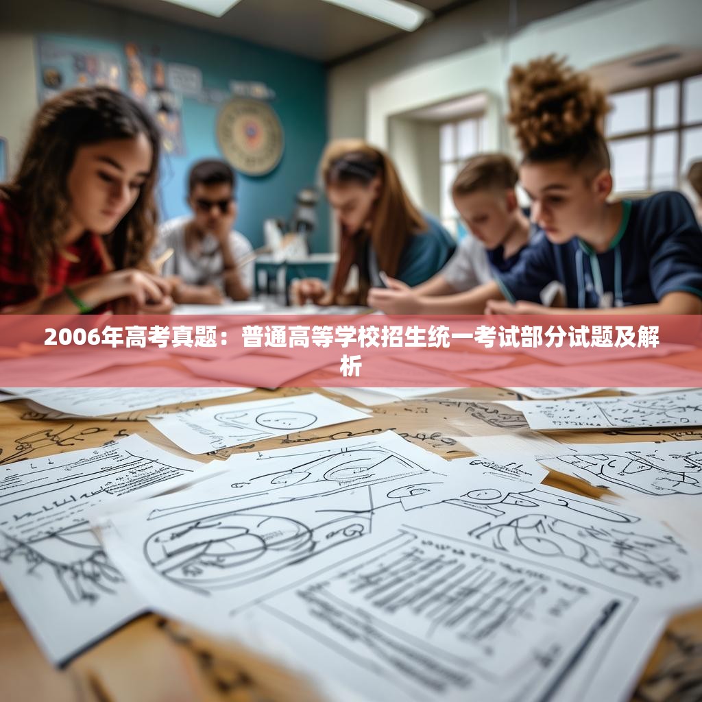 2006年高考真题：普通高等学校招生统一考试部分试题及解析