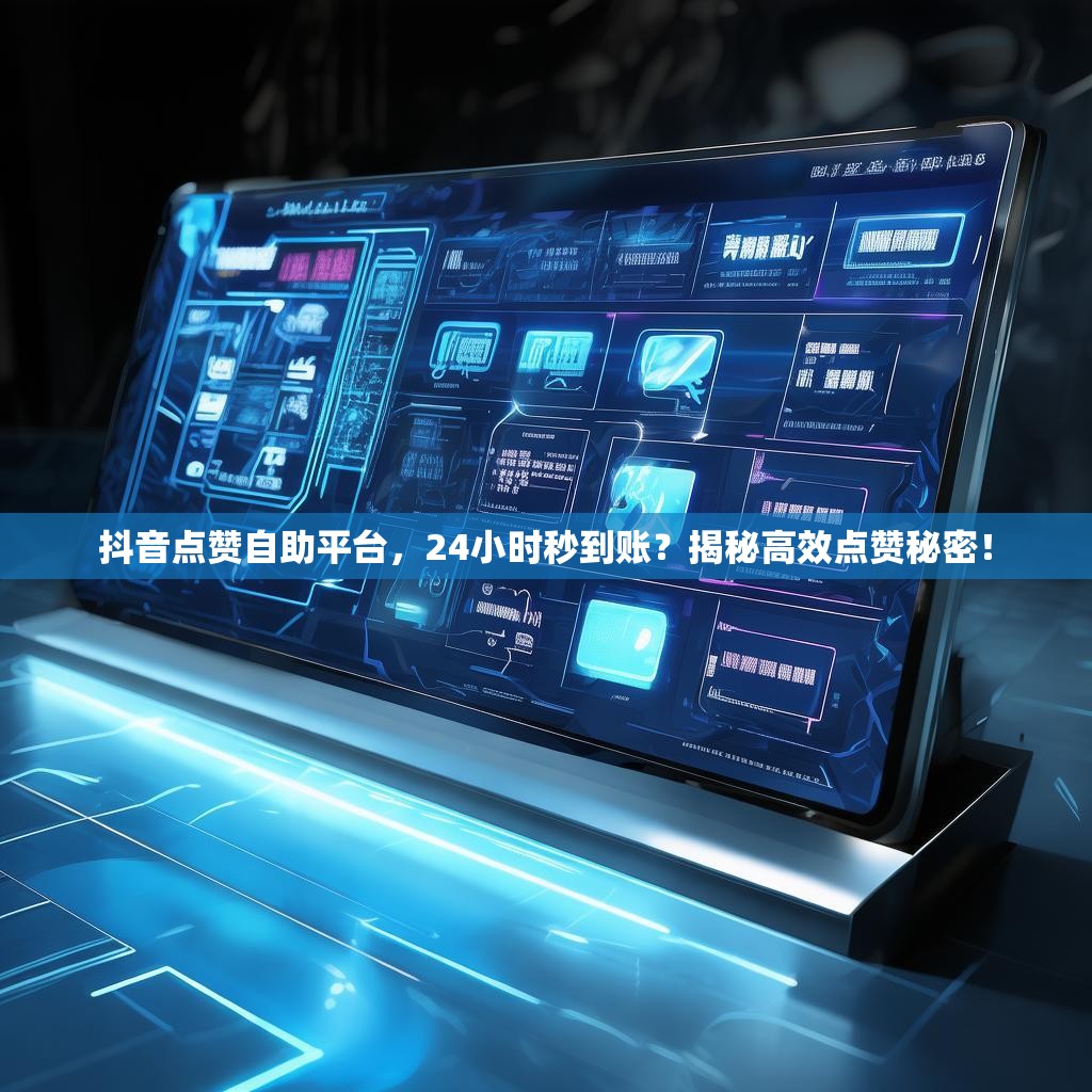 抖音点赞自助平台，24小时秒到账？揭秘高效点赞秘密！