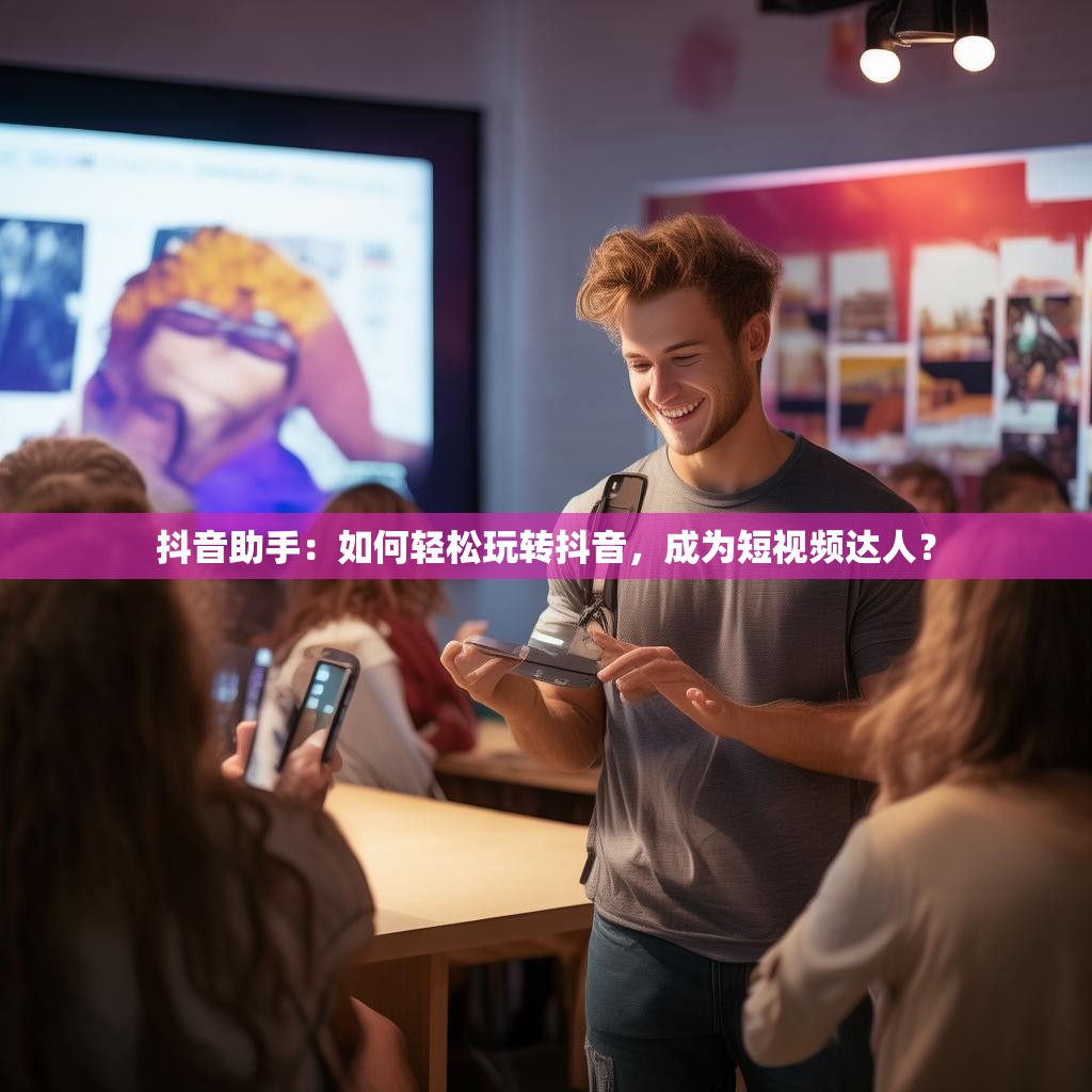 抖音助手：如何轻松玩转抖音，成为短视频达人？