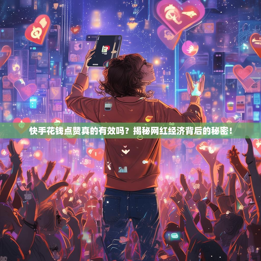 快手花钱点赞真的有效吗？揭秘网红经济背后的秘密！