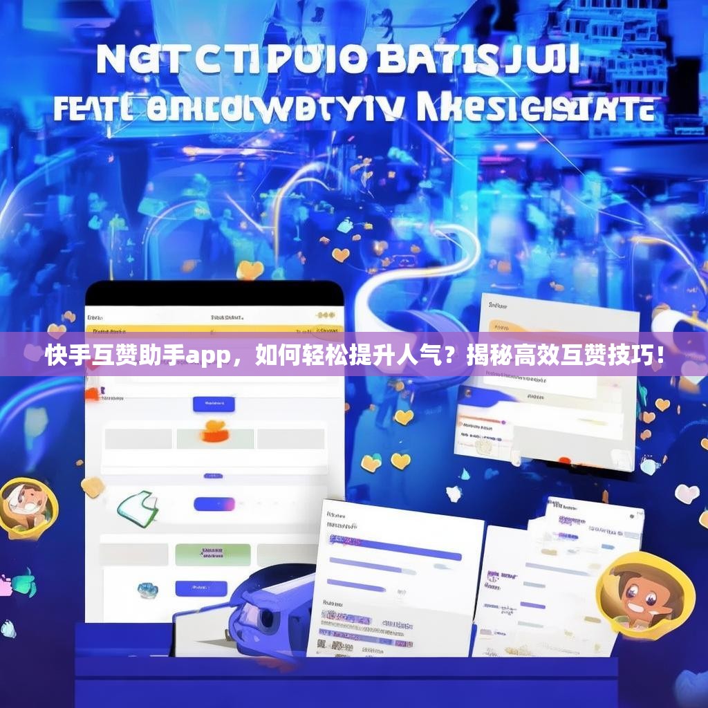 快手互赞助手app，如何轻松提升人气？揭秘高效互赞技巧！