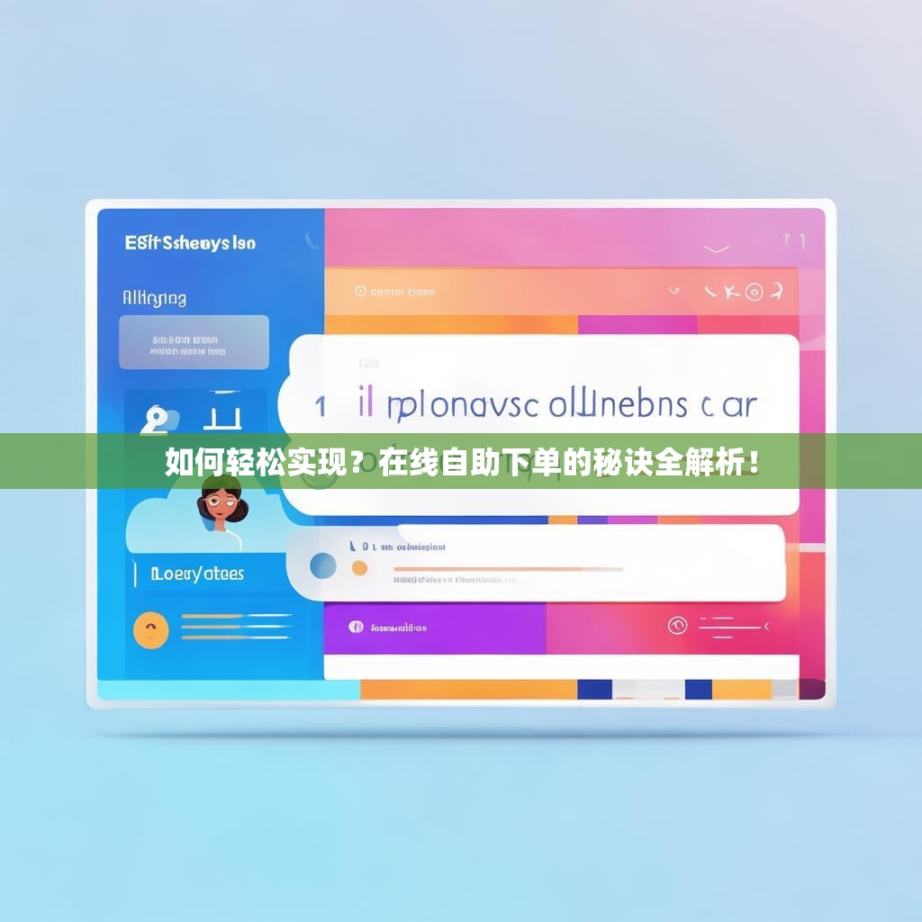 如何轻松实现？在线自助下单的秘诀全解析！