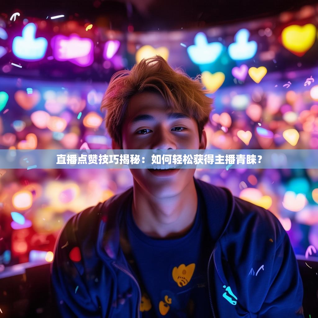 直播点赞技巧揭秘：如何轻松获得主播青睐？