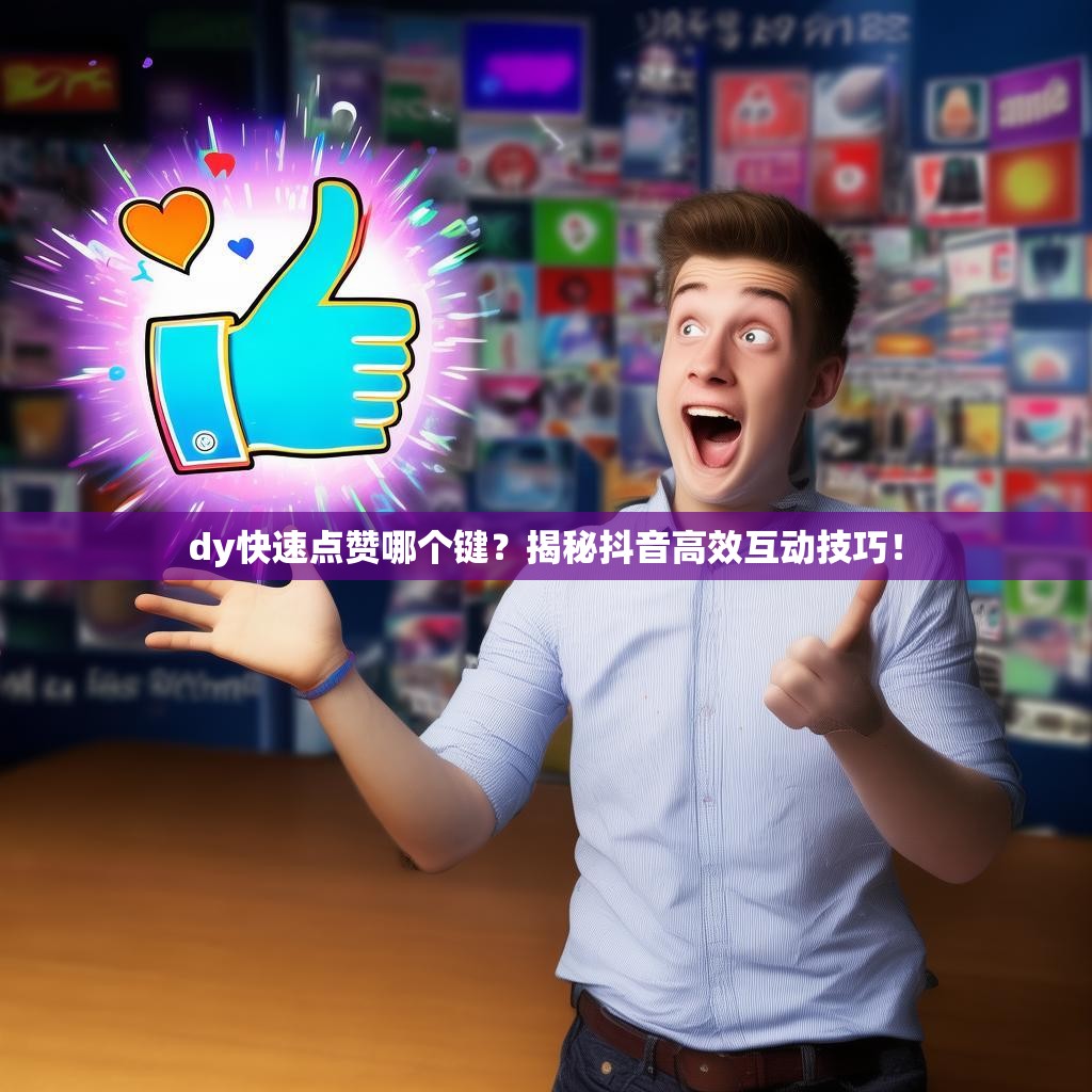 dy快速点赞哪个键？揭秘抖音高效互动技巧！