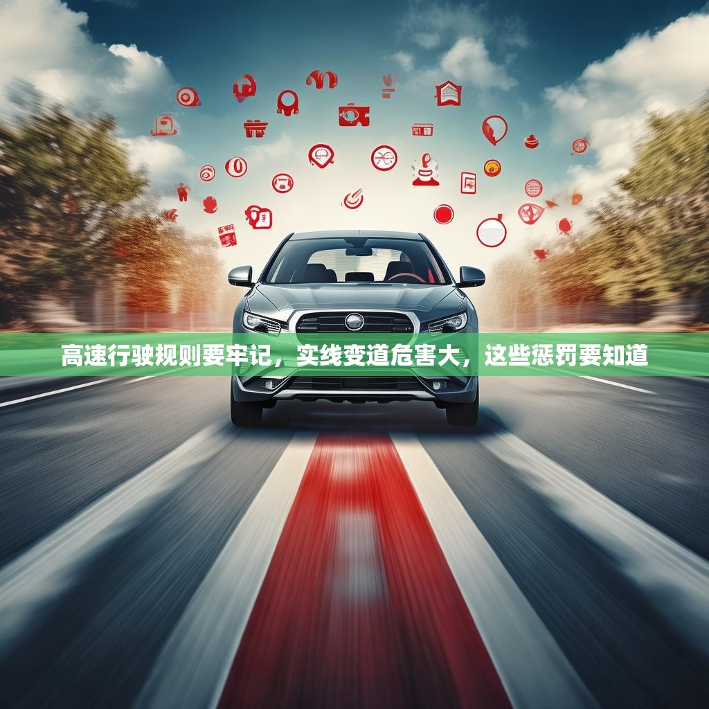 高速行驶规则要牢记，实线变道危害大，这些惩罚要知道
