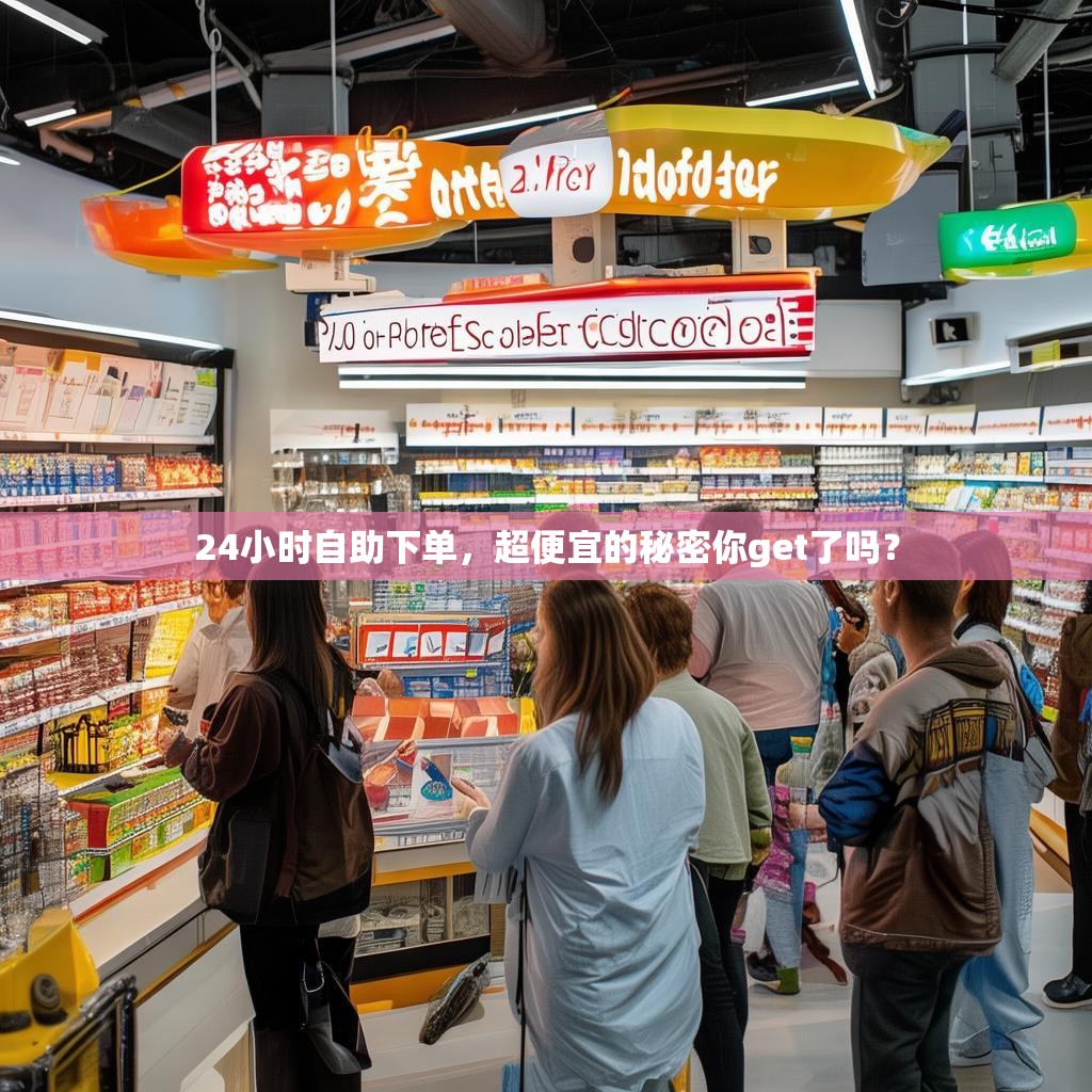 24小时自助下单，超便宜的秘密你get了吗？