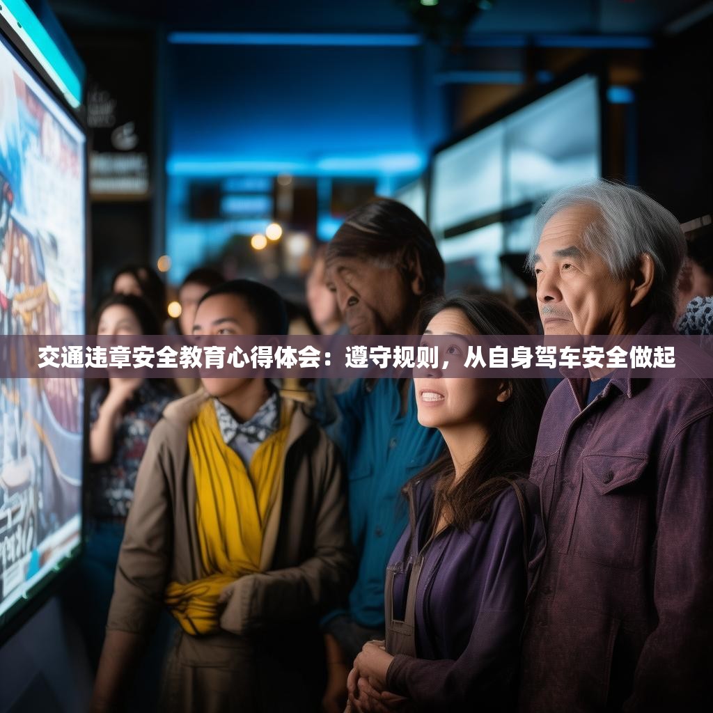 交通违章安全教育心得体会：遵守规则，从自身驾车安全做起