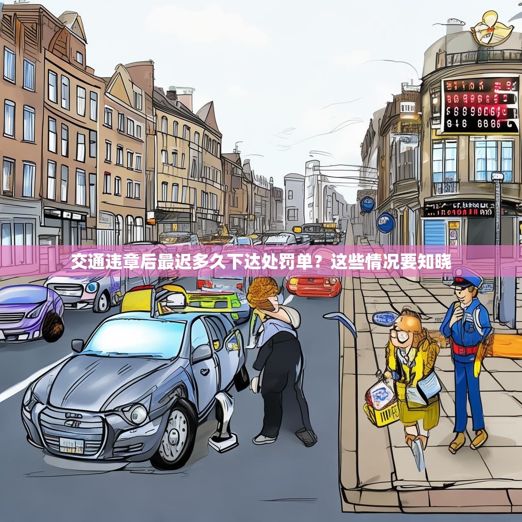 交通违章后最迟多久下达处罚单？这些情况要知晓