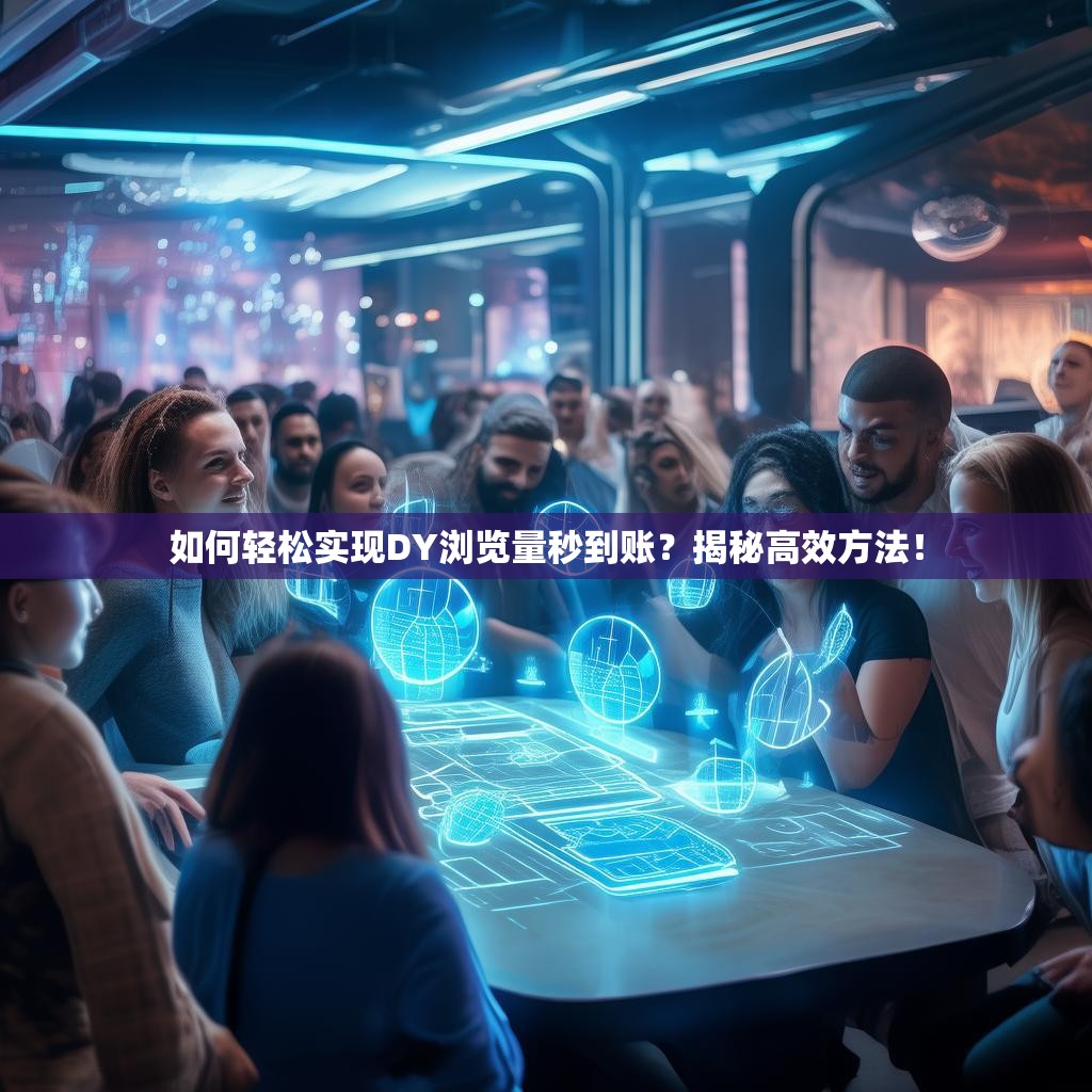 如何轻松实现DY浏览量秒到账？揭秘高效方法！