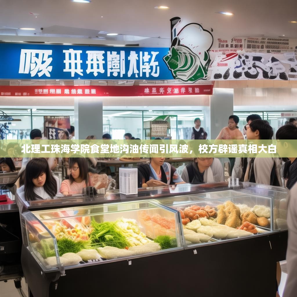 北理工珠海学院食堂地沟油传闻引风波，校方辟谣真相大白