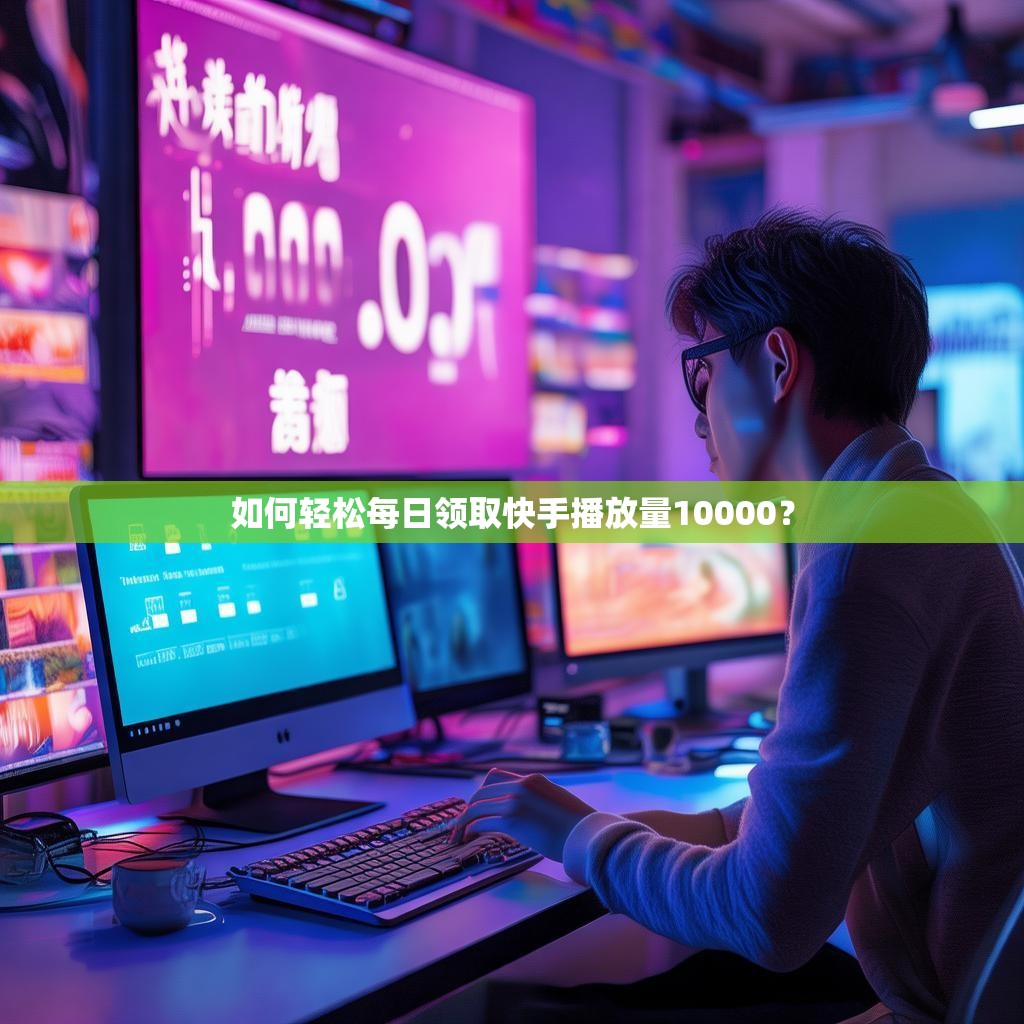 如何轻松每日领取快手播放量10000？