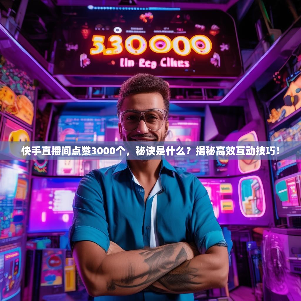快手直播间点赞3000个，秘诀是什么？揭秘高效互动技巧！