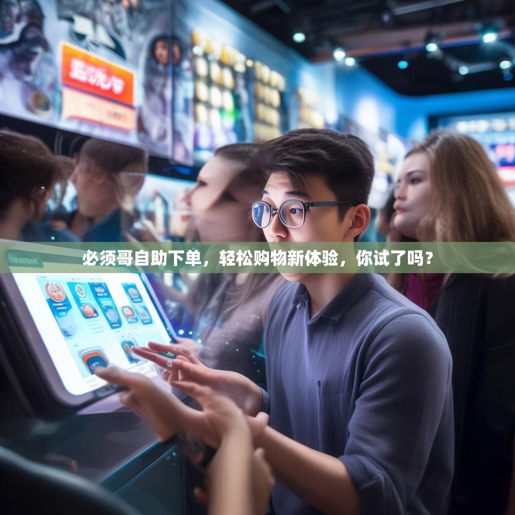 必须哥自助下单，轻松购物新体验，你试了吗？