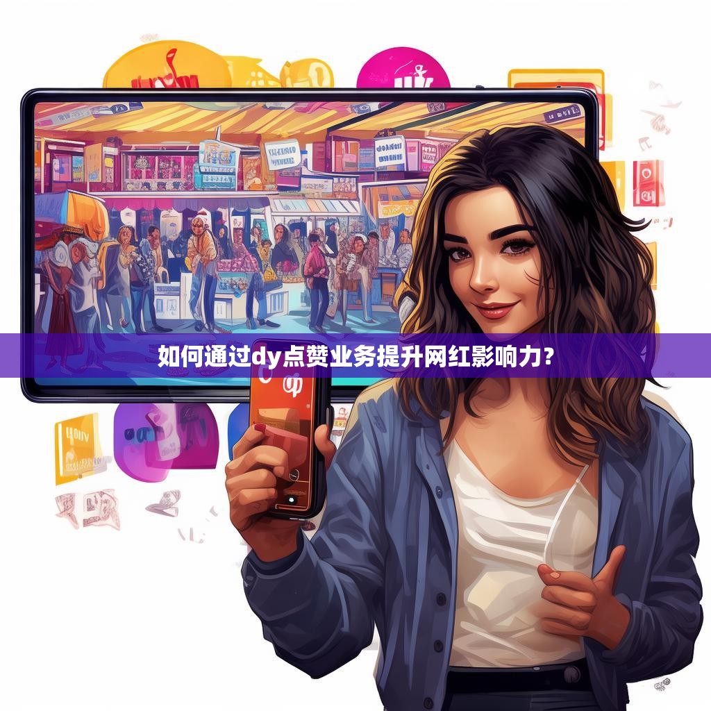 如何通过dy点赞业务提升网红影响力？