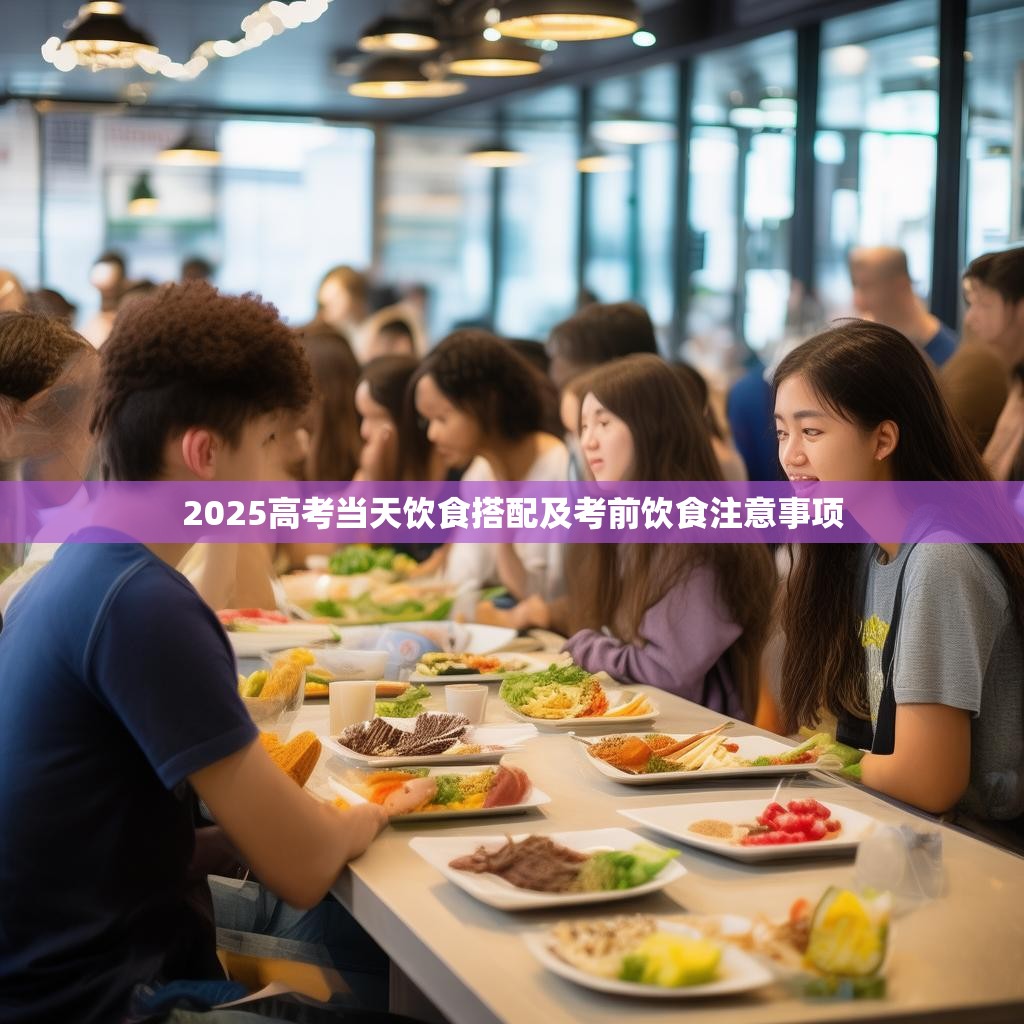 2025高考当天饮食搭配及考前饮食注意事项