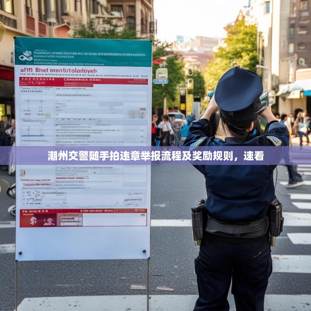 潮州交警随手拍违章举报流程及奖励规则，速看