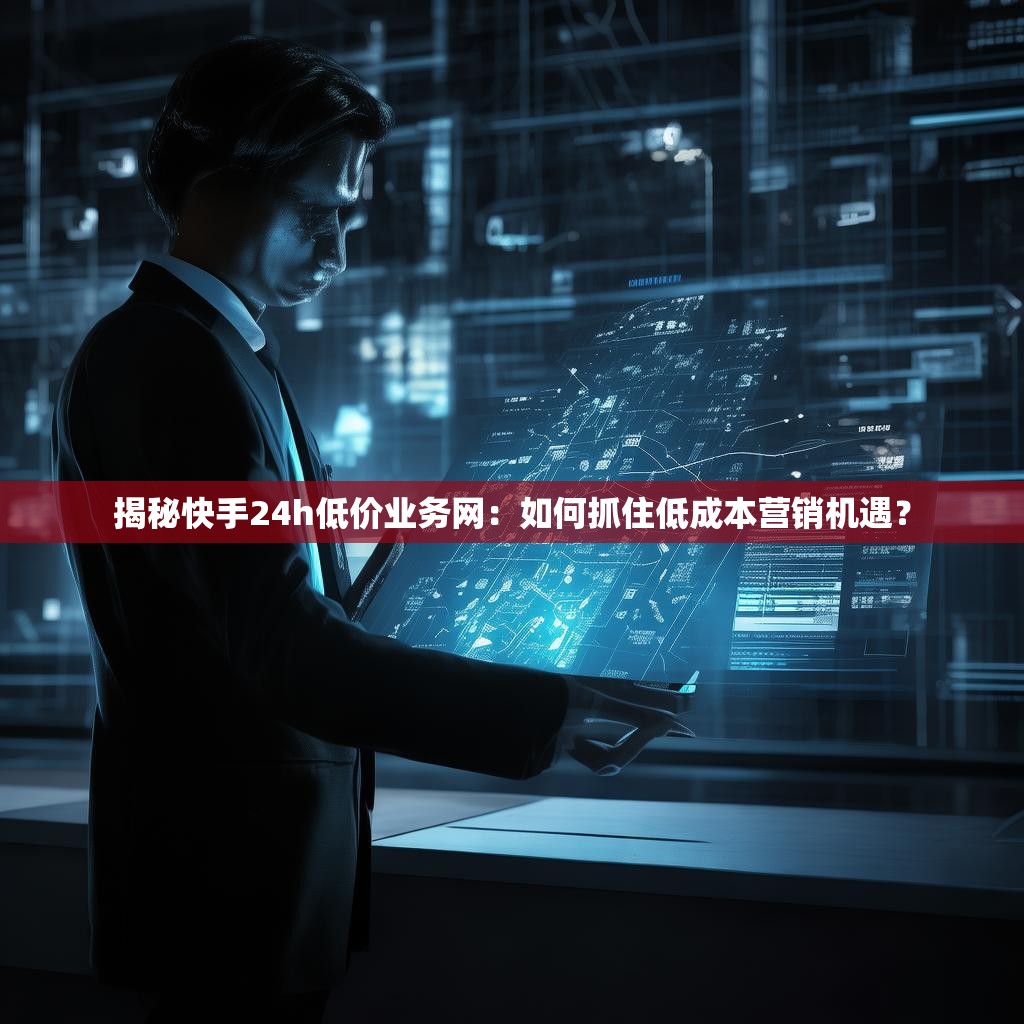 揭秘快手24h低价业务网：如何抓住低成本营销机遇？