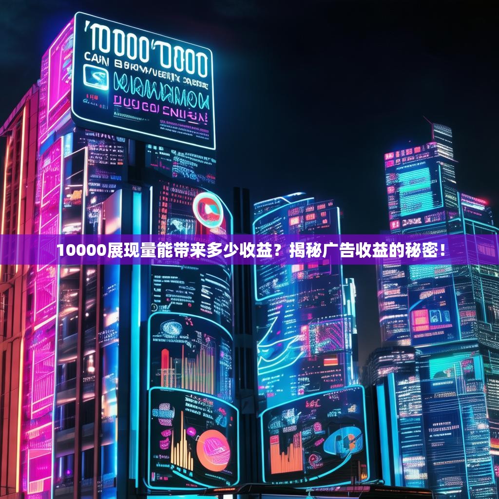 10000展现量能带来多少收益？揭秘广告收益的秘密！