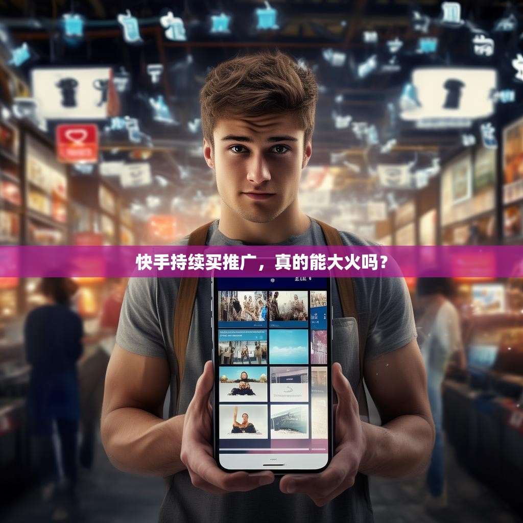 快手持续买推广，真的能大火吗？