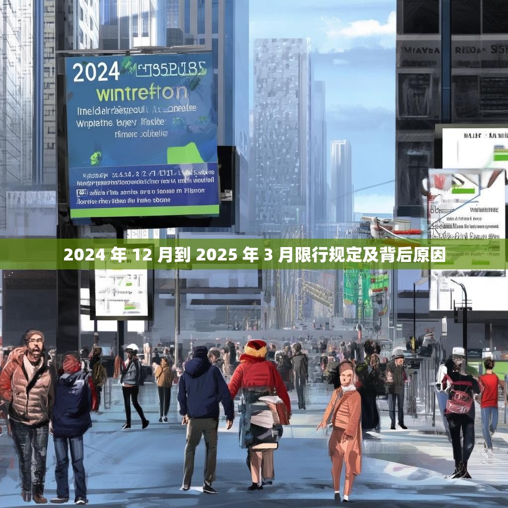 2024 年 12 月到 2025 年 3 月限行规定及背后原因