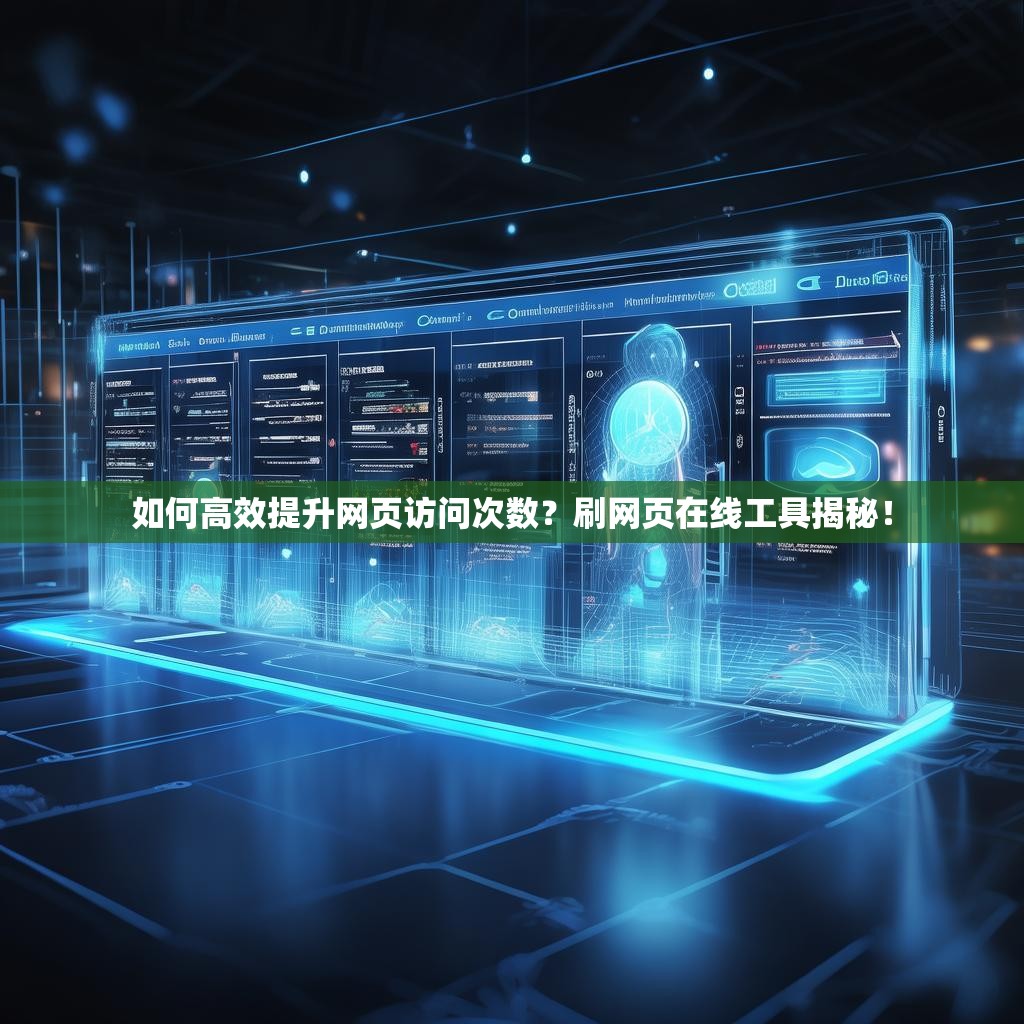 如何高效提升网页访问次数？刷网页在线工具揭秘！