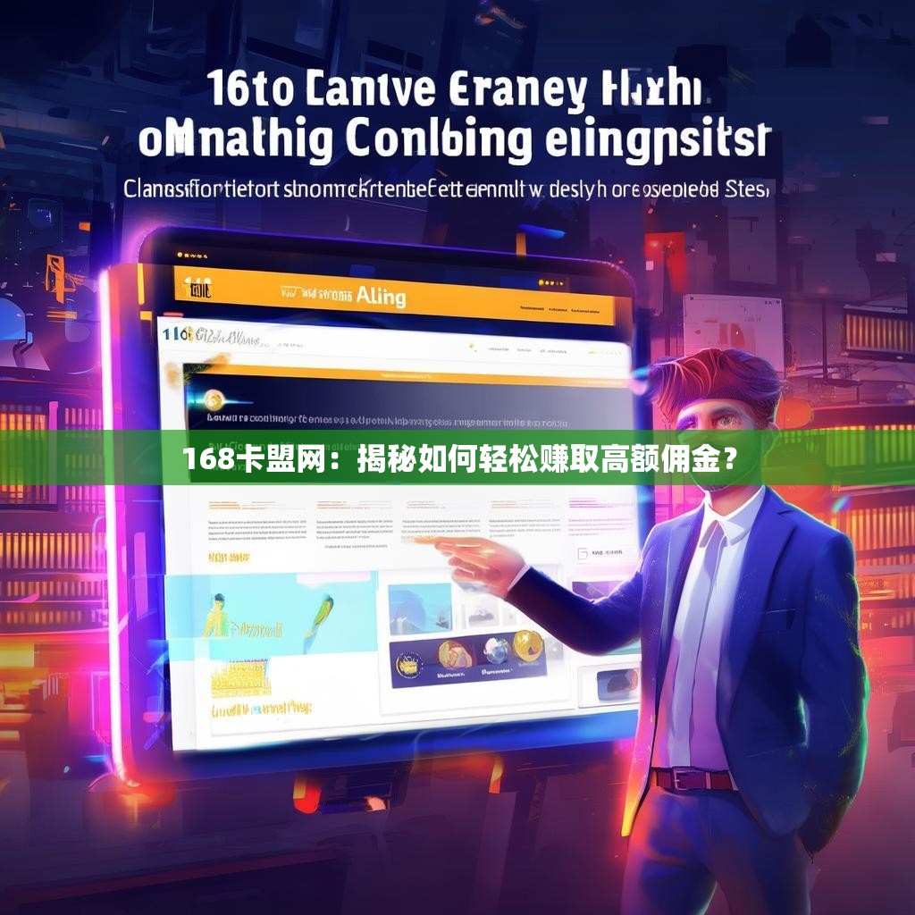 168卡盟网：揭秘如何轻松赚取高额佣金？