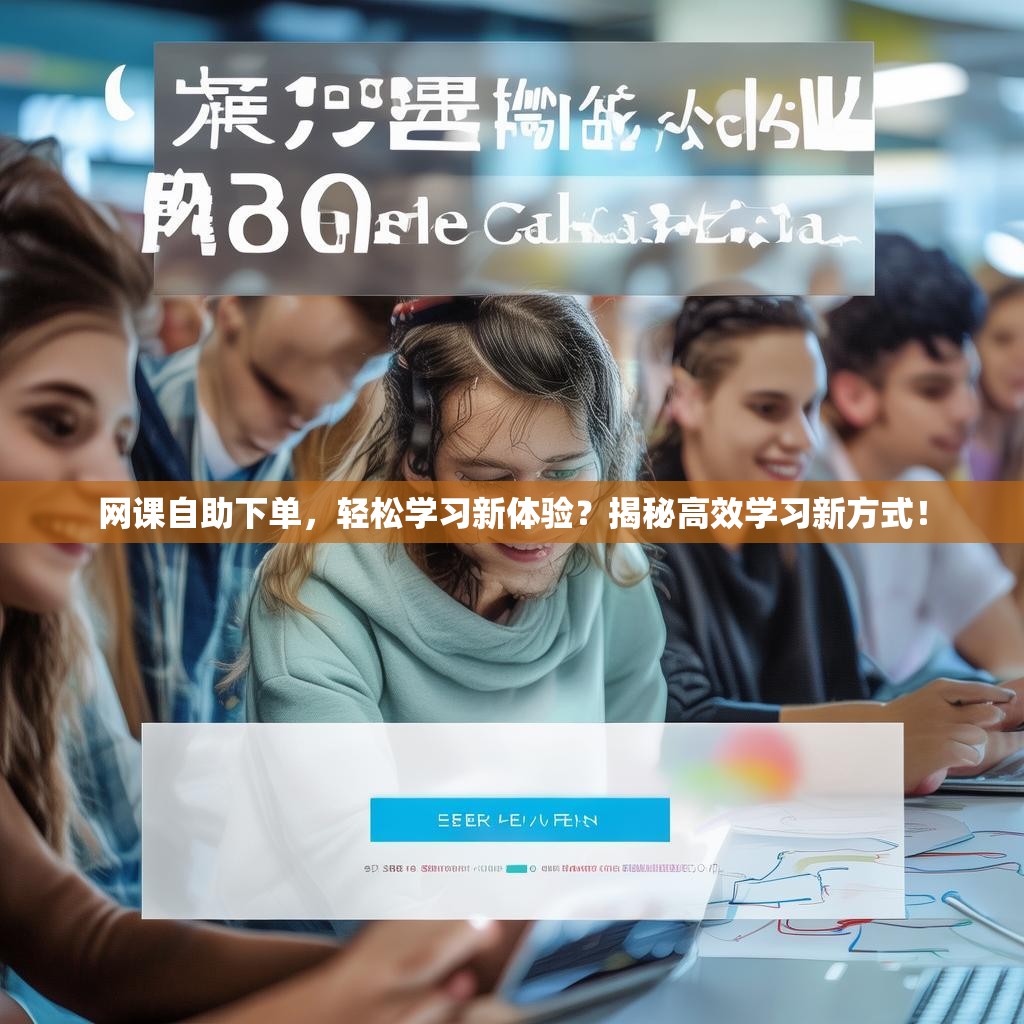 网课自助下单，轻松学习新体验？揭秘高效学习新方式！