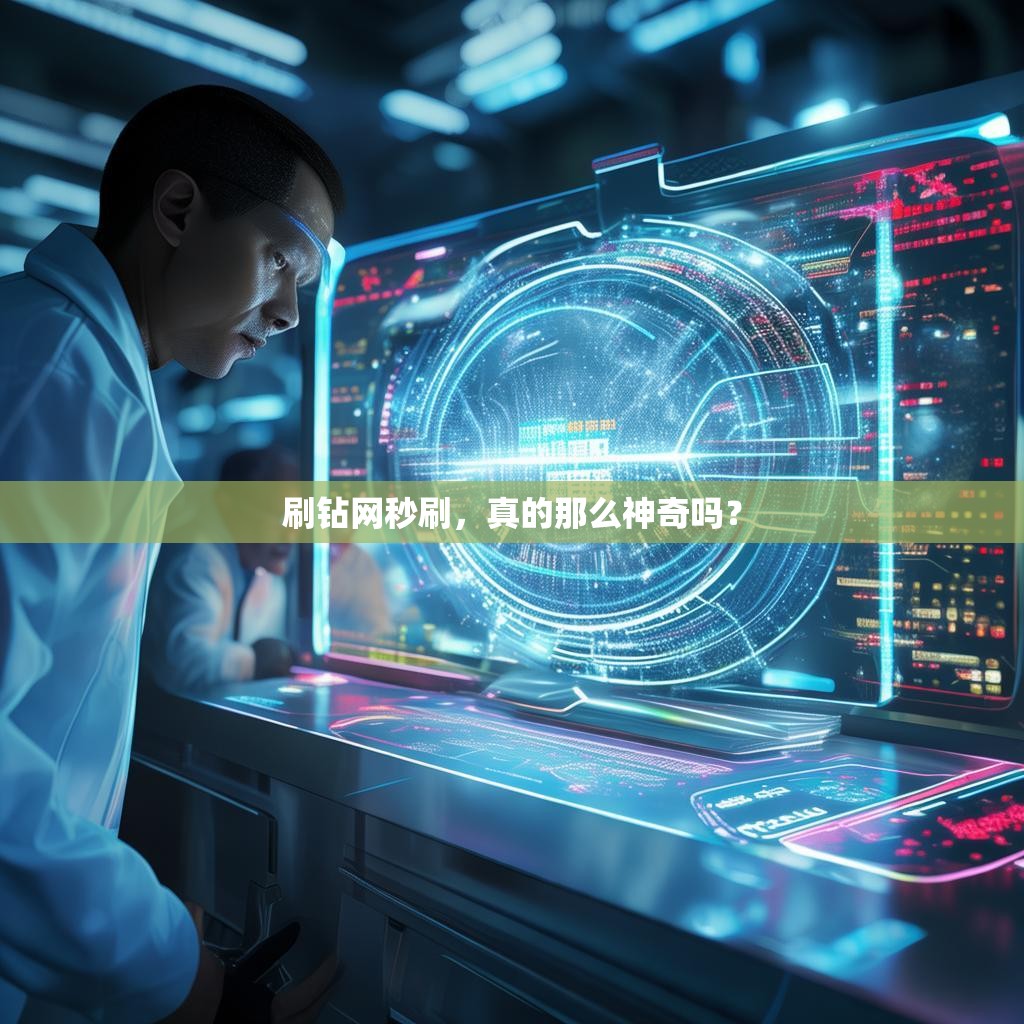 刷钻网秒刷，真的那么神奇吗？
