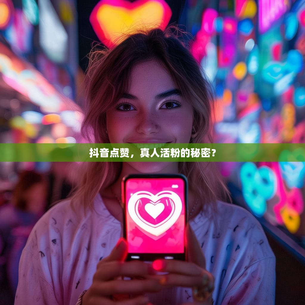 抖音点赞，真人活粉的秘密？