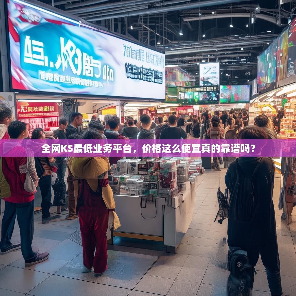 全网KS最低业务平台，价格这么便宜真的靠谱吗？