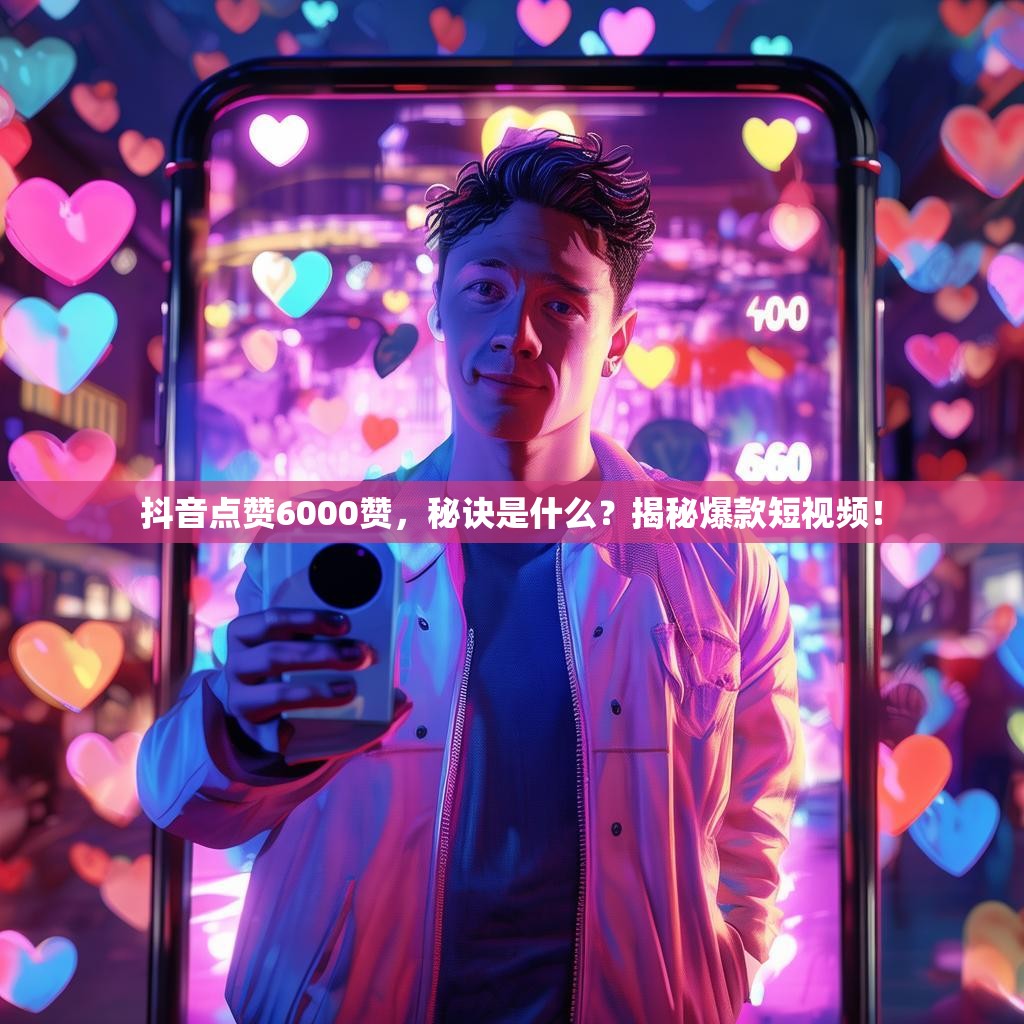 抖音点赞6000赞，秘诀是什么？揭秘爆款短视频！