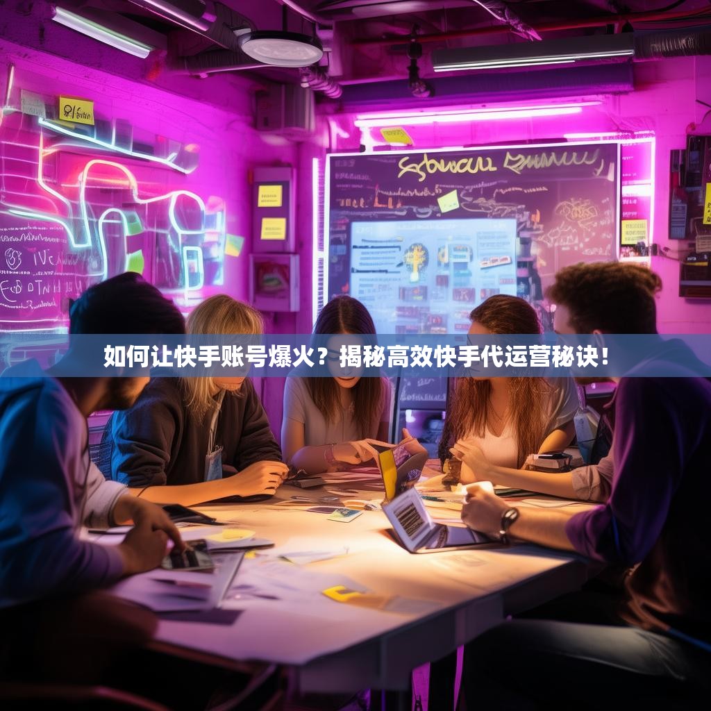 如何让快手账号爆火？揭秘高效快手代运营秘诀！